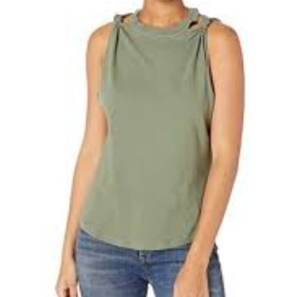 Free People knot shoulder tank - Picture 1 of 8